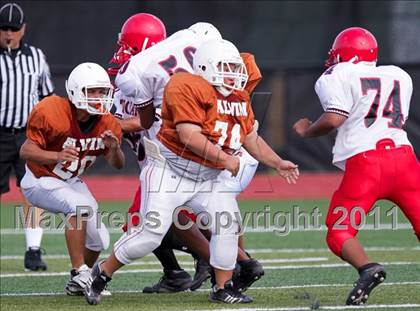 Thumbnail 2 in South Houston Freshman B @ Alvin Freshman White photogallery.