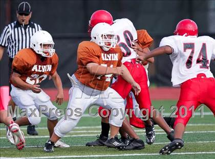 Thumbnail 1 in South Houston Freshman B @ Alvin Freshman White photogallery.