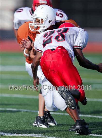 Thumbnail 2 in South Houston Freshman B @ Alvin Freshman White photogallery.