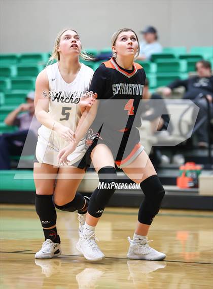 Thumbnail 3 in Springtown vs Archer City (Santo Tournament) photogallery.