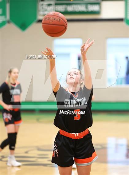 Thumbnail 1 in Springtown vs Archer City (Santo Tournament) photogallery.