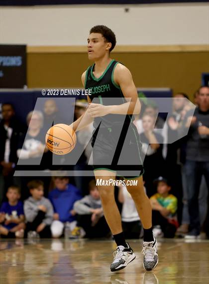 Thumbnail 1 in St. Joseph @ Dougherty Valley (CIF State Open Division NorCal Regional Semifinals) photogallery.