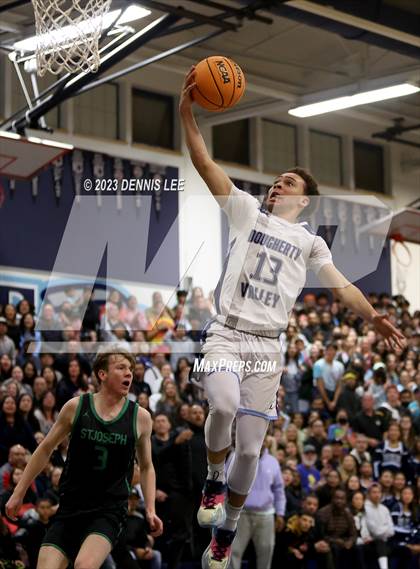Thumbnail 3 in St. Joseph @ Dougherty Valley (CIF State Open Division NorCal Regional Semifinals) photogallery.