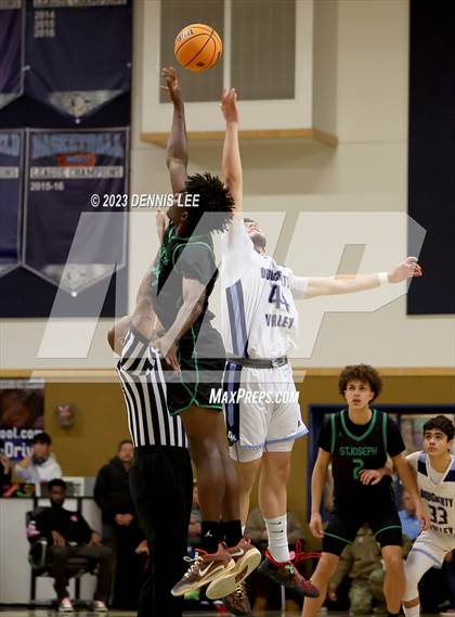 Thumbnail 3 in St. Joseph @ Dougherty Valley (CIF State Open Division NorCal Regional Semifinals) photogallery.