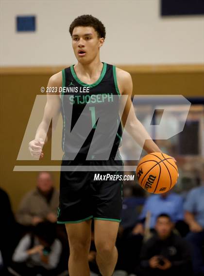 Thumbnail 1 in St. Joseph @ Dougherty Valley (CIF State Open Division NorCal Regional Semifinals) photogallery.