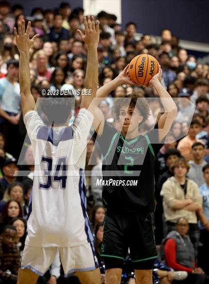 Thumbnail 3 in St. Joseph @ Dougherty Valley (CIF State Open Division NorCal Regional Semifinals) photogallery.