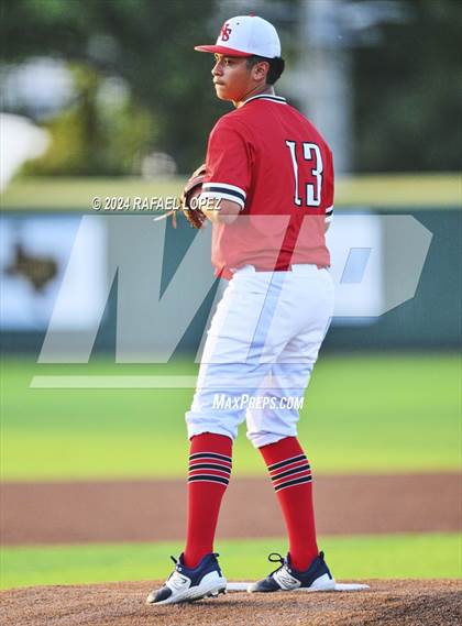 Thumbnail 3 in Deer Park @ North Shore (UIL Baseball 6A Region 3 Bi-District) photogallery.