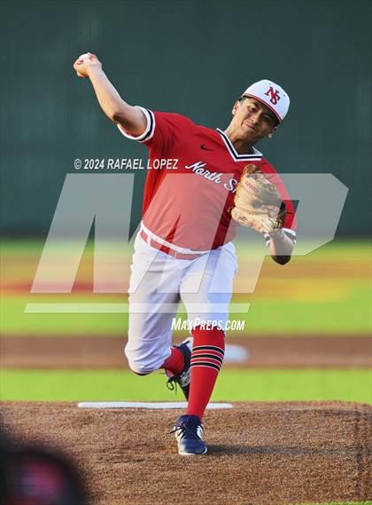 Thumbnail 2 in Deer Park @ North Shore (UIL Baseball 6A Region 3 Bi-District) photogallery.