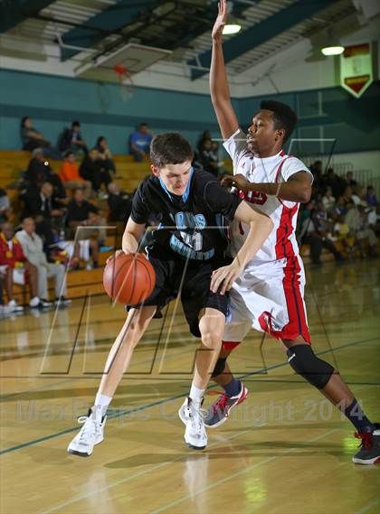 Thumbnail 1 in Clovis North vs. Pleasant Grove (Adidas Challenge) photogallery.