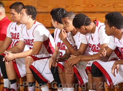 Thumbnail 1 in Clovis North vs. Pleasant Grove (Adidas Challenge) photogallery.