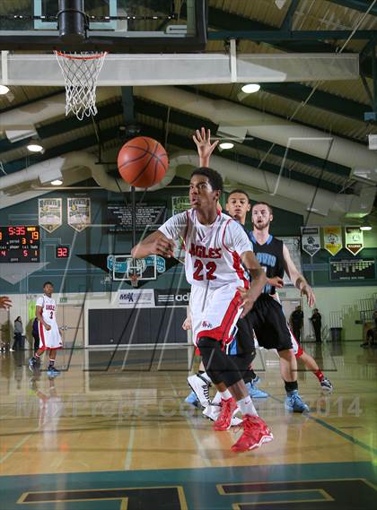 Thumbnail 1 in Clovis North vs. Pleasant Grove (Adidas Challenge) photogallery.