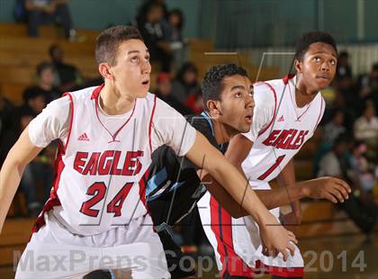 Thumbnail 1 in Clovis North vs. Pleasant Grove (Adidas Challenge) photogallery.