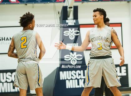 Thumbnail 1 in Modesto Christian vs. Newark Memorial (MaxPreps MLK Classic) photogallery.
