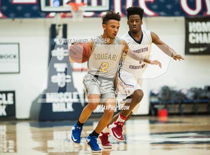 Thumbnail 3 in Modesto Christian vs. Newark Memorial (MaxPreps MLK Classic) photogallery.