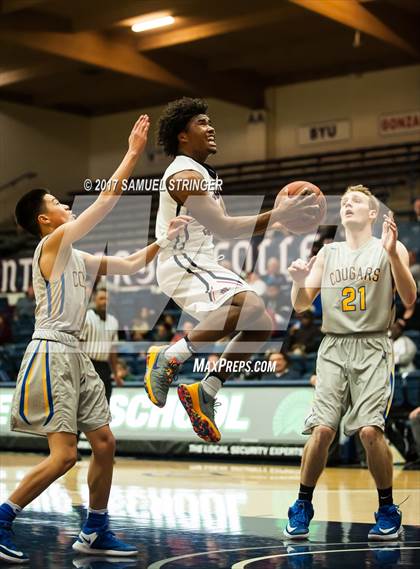 Thumbnail 3 in Modesto Christian vs. Newark Memorial (MaxPreps MLK Classic) photogallery.