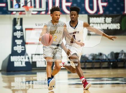 Thumbnail 1 in Modesto Christian vs. Newark Memorial (MaxPreps MLK Classic) photogallery.