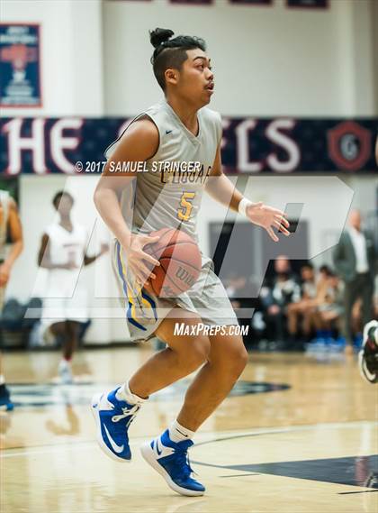 Thumbnail 2 in Modesto Christian vs. Newark Memorial (MaxPreps MLK Classic) photogallery.