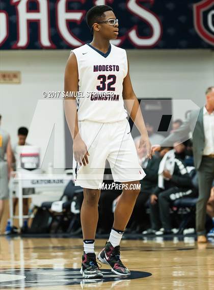 Thumbnail 1 in Modesto Christian vs. Newark Memorial (MaxPreps MLK Classic) photogallery.