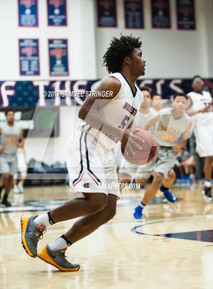 Thumbnail 3 in Modesto Christian vs. Newark Memorial (MaxPreps MLK Classic) photogallery.