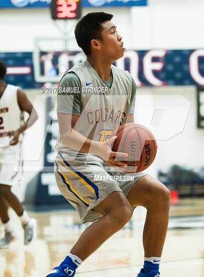 Thumbnail 2 in Modesto Christian vs. Newark Memorial (MaxPreps MLK Classic) photogallery.