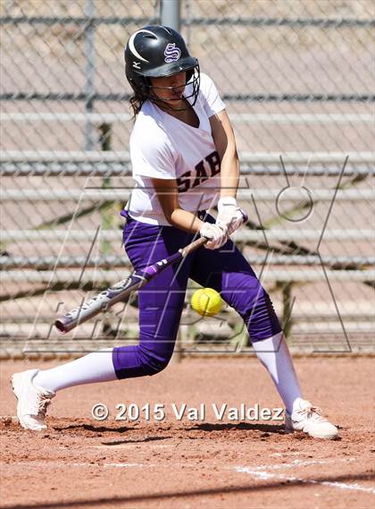 Thumbnail 3 in Mountain View vs Sabino (Tucson Badger Invitational) photogallery.
