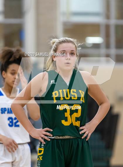 Thumbnail 2 in Lincoln East vs. Pius X (HAC Tournament) photogallery.