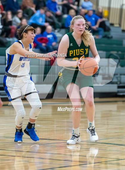 Thumbnail 1 in Lincoln East vs. Pius X (HAC Tournament) photogallery.