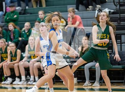 Thumbnail 2 in Lincoln East vs. Pius X (HAC Tournament) photogallery.