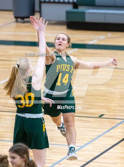 Thumbnail 3 in Lincoln East vs. Pius X (HAC Tournament) photogallery.