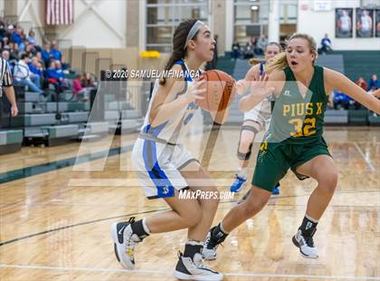 Thumbnail 1 in Lincoln East vs. Pius X (HAC Tournament) photogallery.