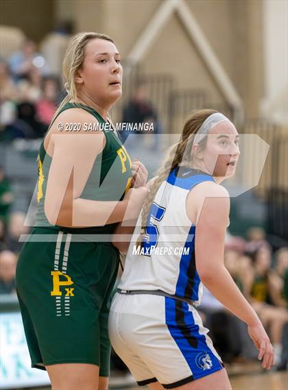 Thumbnail 2 in Lincoln East vs. Pius X (HAC Tournament) photogallery.