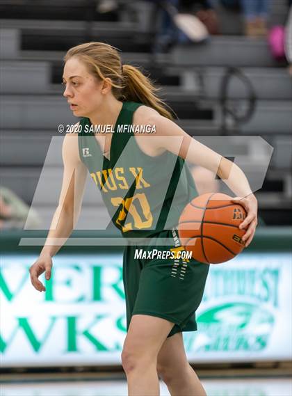 Thumbnail 1 in Lincoln East vs. Pius X (HAC Tournament) photogallery.