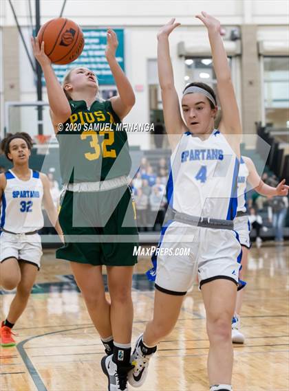 Thumbnail 1 in Lincoln East vs. Pius X (HAC Tournament) photogallery.