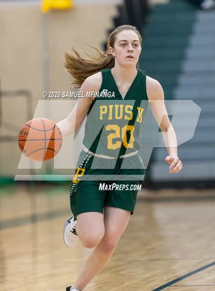 Thumbnail 1 in Lincoln East vs. Pius X (HAC Tournament) photogallery.