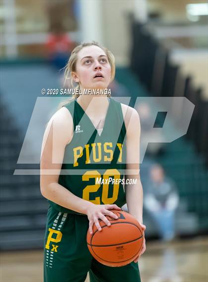 Thumbnail 3 in Lincoln East vs. Pius X (HAC Tournament) photogallery.