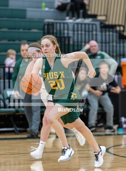 Thumbnail 2 in Lincoln East vs. Pius X (HAC Tournament) photogallery.