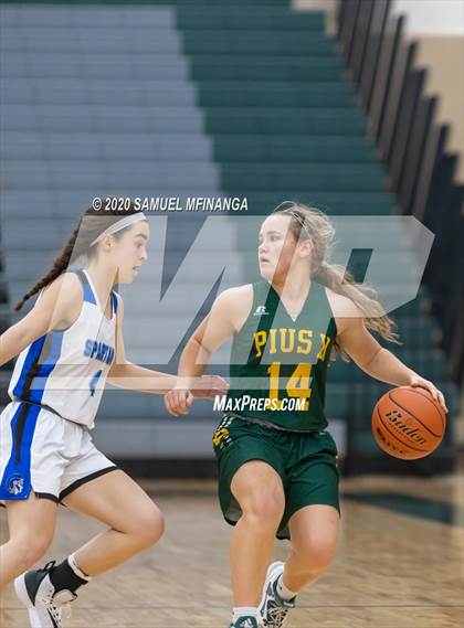 Thumbnail 2 in Lincoln East vs. Pius X (HAC Tournament) photogallery.