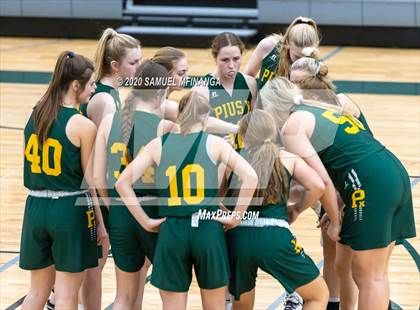 Thumbnail 1 in Lincoln East vs. Pius X (HAC Tournament) photogallery.