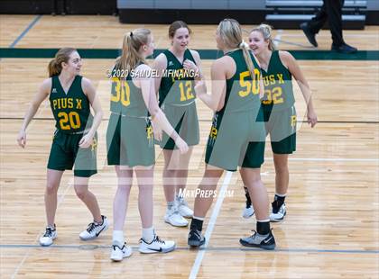 Thumbnail 3 in Lincoln East vs. Pius X (HAC Tournament) photogallery.