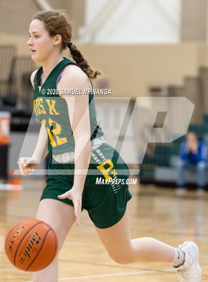 Thumbnail 2 in Lincoln East vs. Pius X (HAC Tournament) photogallery.