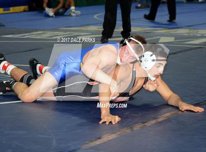 Thumbnail 2 in NYSPHSAA Wrestling Championships (Div.2 - 152 lb. Champ) photogallery.