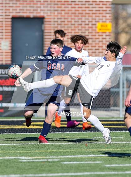 Thumbnail 2 in Lake Dallas @ Dallas HSAA Blue photogallery.