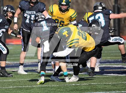 Thumbnail 1 in Plymouth South vs. Tantasqua Regional (MIAA Division 4 Semifinal) photogallery.