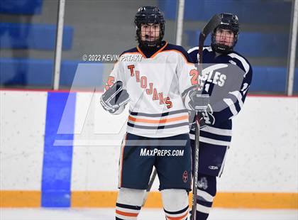 Thumbnail 2 in Wethersfield vs. Lyman Hall (CIAC D2 Semifinal) photogallery.