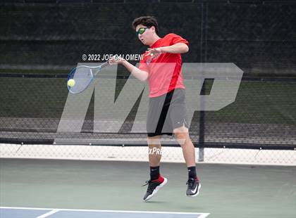 Thumbnail 3 in Independence vs Wichita Falls (UIL 5A Mixed Doubles State Quarterfinal) photogallery.