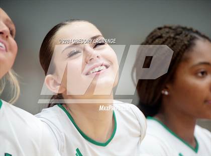 Thumbnail 1 in Hebron vs Southlake Carroll(UIL 6A Volleyball Regional Semi-final Division 2) photogallery.