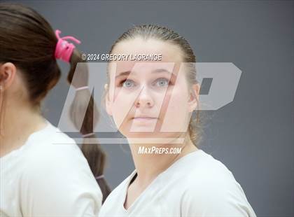 Thumbnail 2 in Hebron vs Southlake Carroll(UIL 6A Volleyball Regional Semi-final Division 2) photogallery.