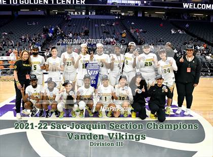 Thumbnail 1 in Vanden vs. Lincoln (CIF SJS D3 Final) photogallery.