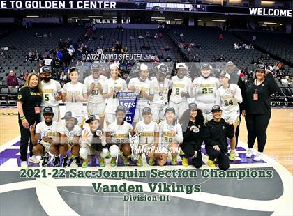 Thumbnail 2 in Vanden vs. Lincoln (CIF SJS D3 Final) photogallery.