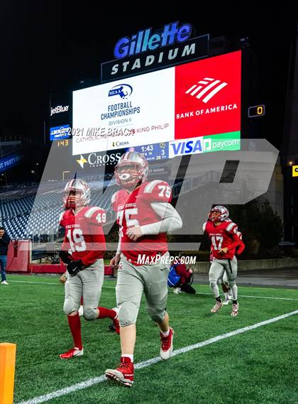 Thumbnail 3 in King Philip Regional vs. Catholic Memorial (MIAA Division 2 Final) photogallery.